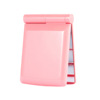 Folding square handheld mirror with light, suitable for import, Birthday gift