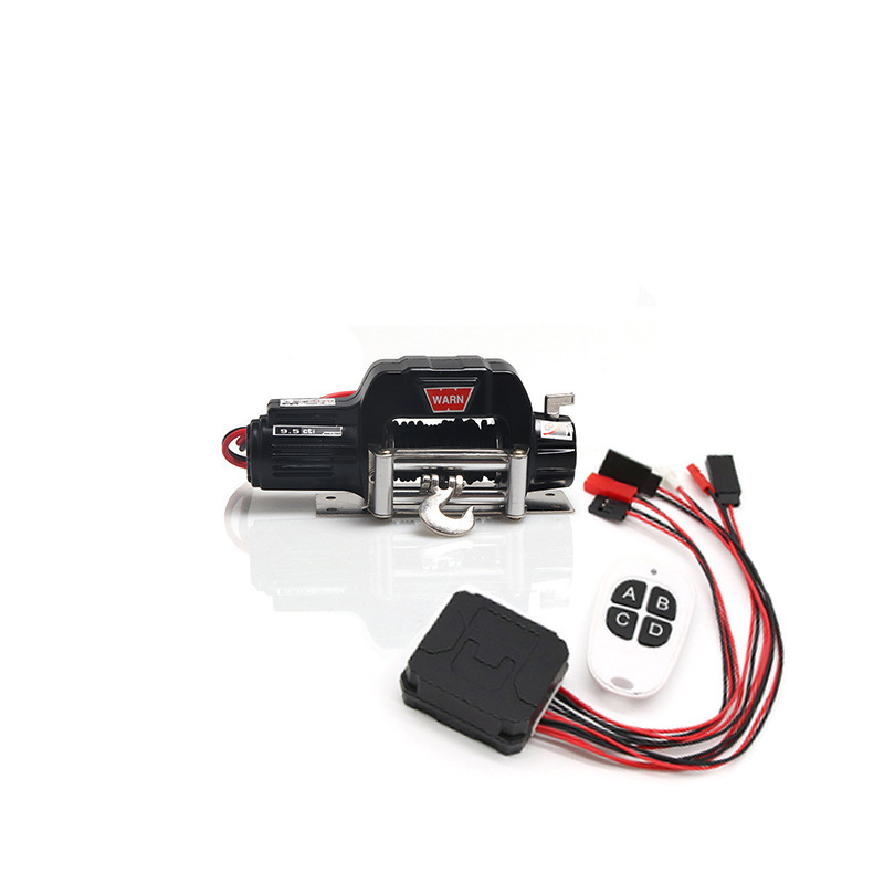 Simulation Climbing Car 90046 D90 SCX10 TRX-4 Metal Single Motor Winch Winch Controller