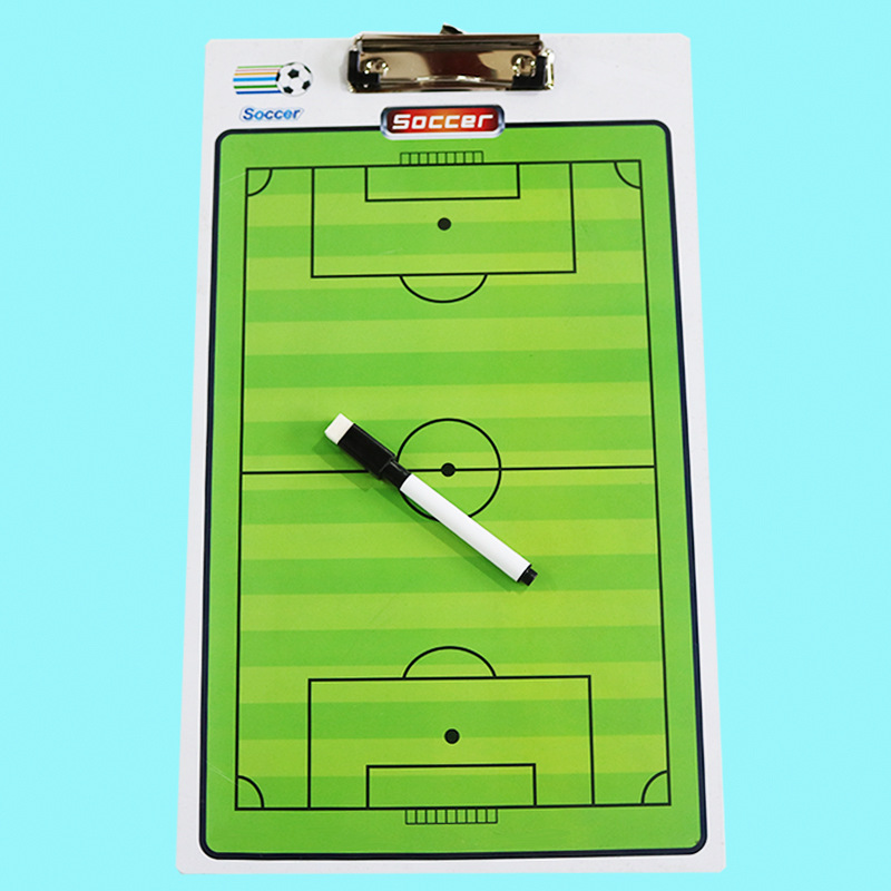 Tablero táctico de PVC para entrenamiento de fútbol y árbitros – venta directa de fábrica, stock al por mayor