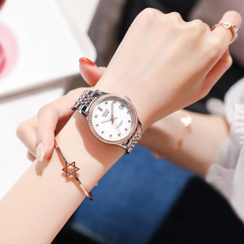 Nishang genuine waterproof luminous fashion women's watch mechanical watch women's automatic new mechanical watch 9202