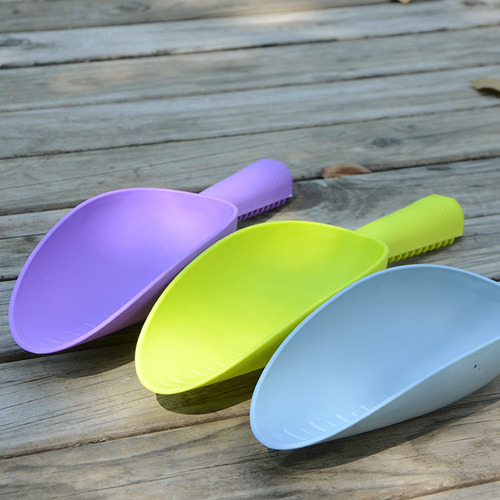 Thickened plastic shovel, succulent soil shovel, cat litter shovel, balcony vegetable digging shovel, gardening flower loosening tool