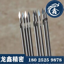 腹腔穿刺缝合针 高硬度筋膜缝合针 缝线推线穿刺钢针磨尖折弯