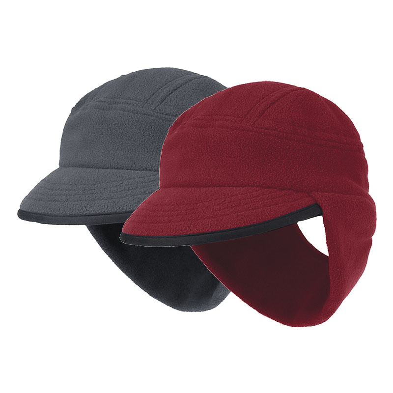 Winter windproof headgear warm hat men's and women's cold-proof fleece outdoor hat riding earmuffs