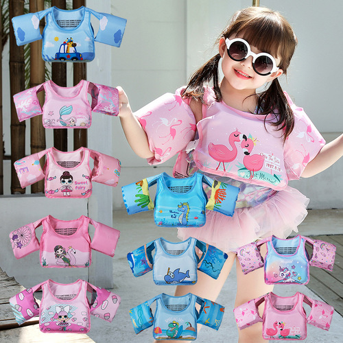 New children's floating ring, water sleeves, buoyancy vest, swimming ring, life jacket, arm ring, toddler and baby swimming learning equipment