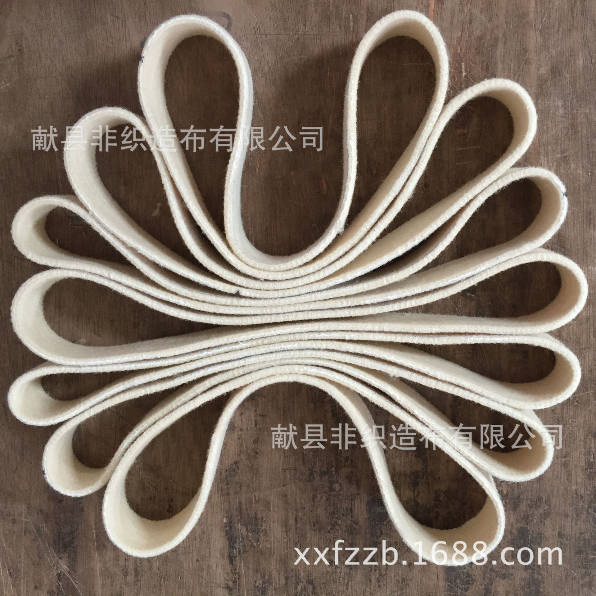 镜面抛光机械上蜡用环形无缝毛毡带 不锈钢抛光带 羊毛抛光带包邮