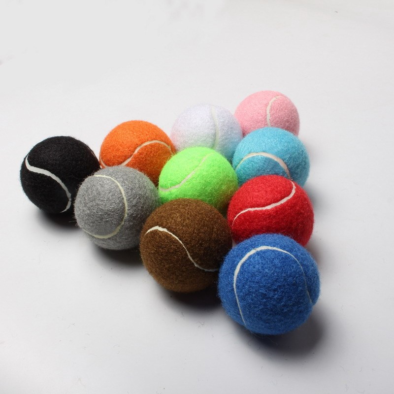 Factory Direct Sales of Various Color Tennis Balls, Tennis Display, Tennis Massage Tennis, Pet Tennis