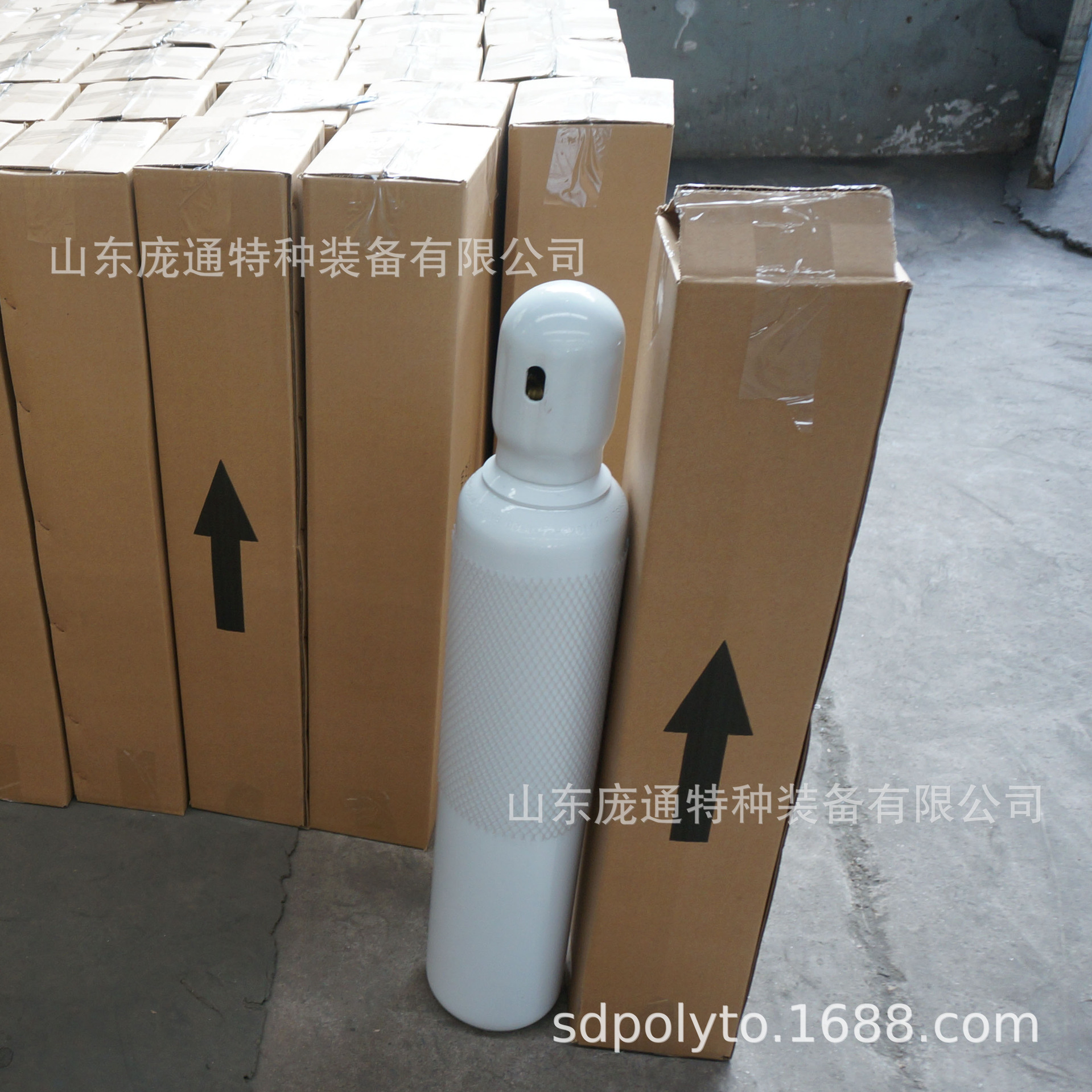 .厂家 10L 医用 氧气瓶 配表阀 家用 社区 钢瓶 国标 QF-2阀门