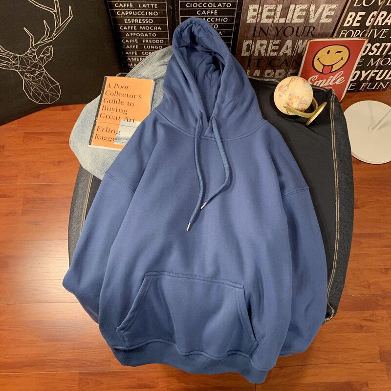 2020 moda coreana de color sólido con capuchón y camisa de terciopelo suelta fábrica de camisa casual suministro de una pieza