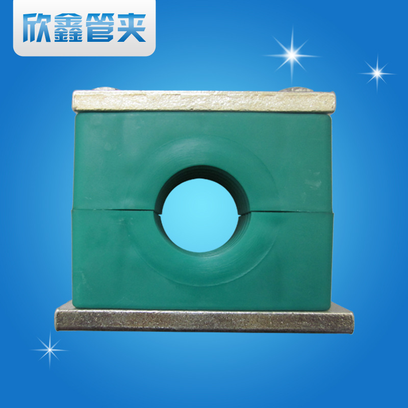 重型塑料管夹重型不锈钢管夹工业机械用尼龙聚丙烯轻型塑料管夹