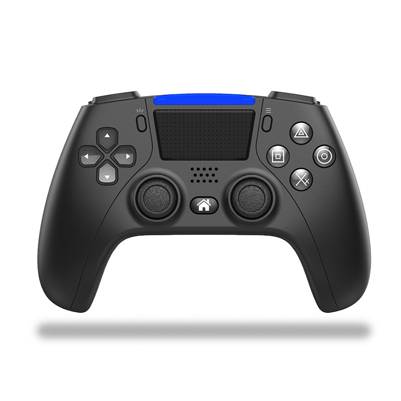 Modelo privado PS4 GamePad P4 Bluetooth GamePad inalámbrico de seis ejes programable doble vibración PS5 apariencia