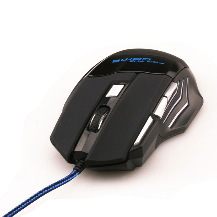 7-key colorful gaming computer backlight optical USB wired mouse_voghion.com