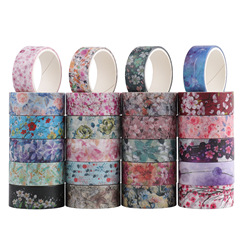 Yida flower small floral color printing DIY washi tape Amazon/AliExpress/wish cross-border e-commerce