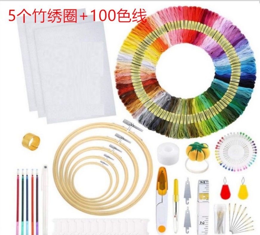 Amazon popular pokes traje ruso magia aguja traje Cruz puntada bordado herramientas traje