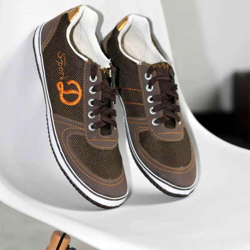 大码工作鞋软底布鞋男款健步牛筋透气休闲硫化胶皮鞋单鞋工装舒适