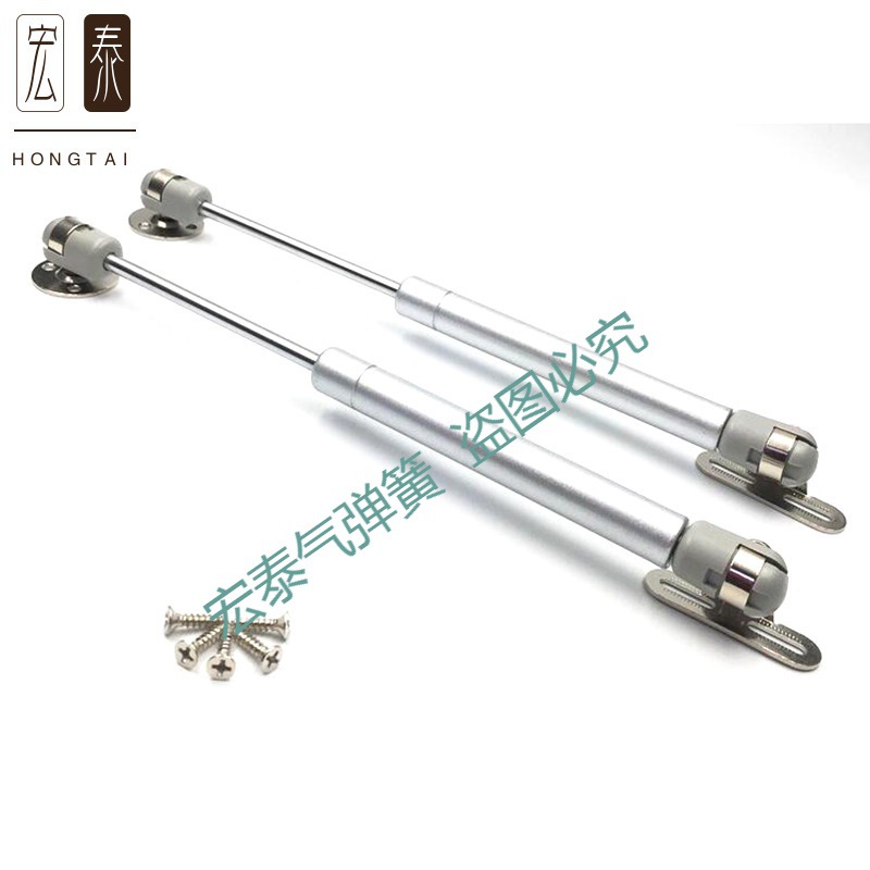 工厂供应厨柜门支撑液压杆画框电表箱橱柜门120N支撑杆家具气弹簧