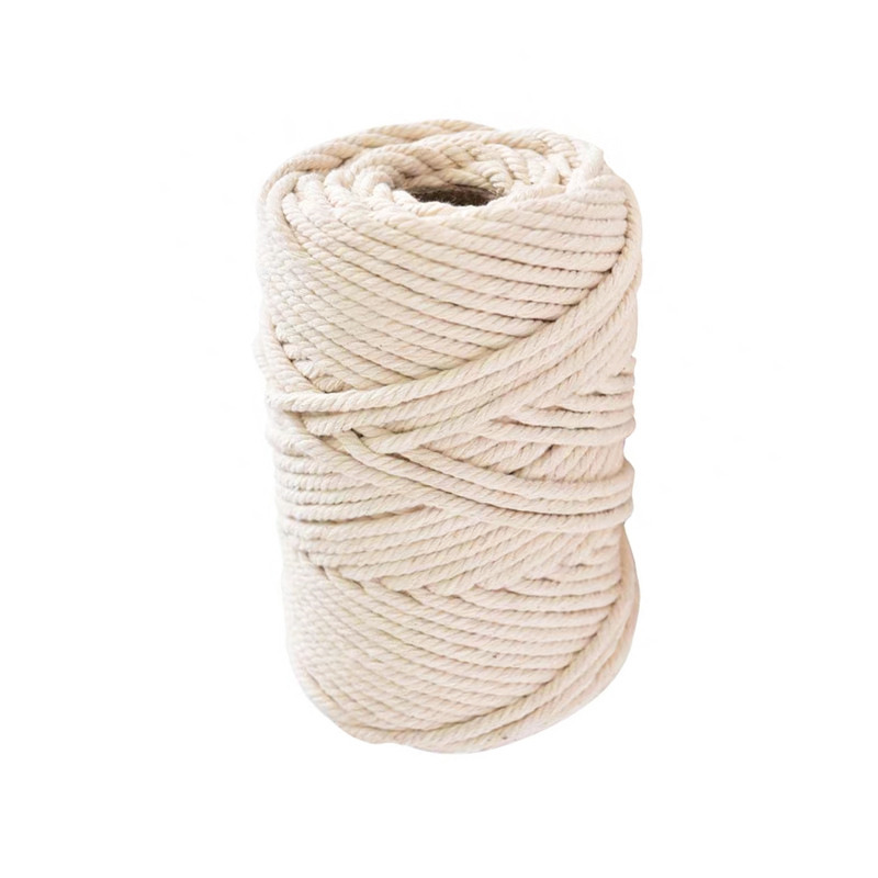 现货编织棉绳 棉线绳 手工diy编织挂毯绳捆绑装饰绳吊牌绳镶嵌绳