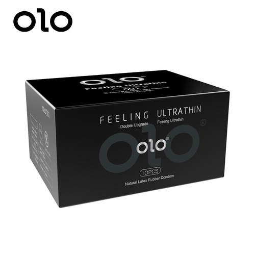 OLO English version hyaluronic acid condom ultra-thin 001 condom adult sex family planning supplies wholesale foreign trade