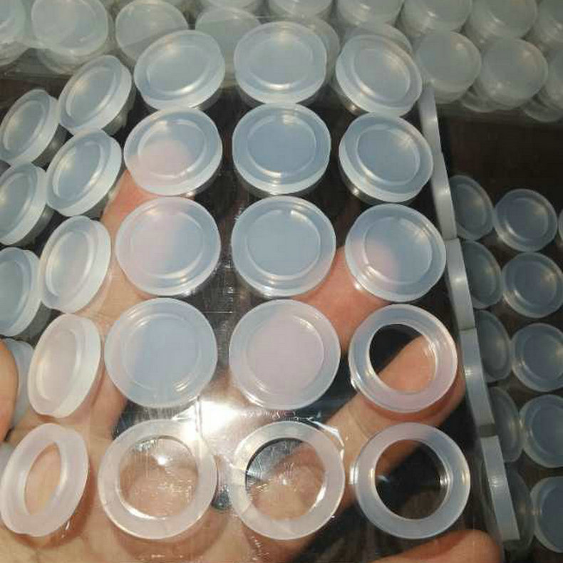 FDA food grade silicone gasket waterproof silicone pad flat seal stop leakage high transparent silicone gasket