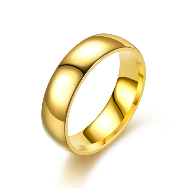 Brand fashionable ring stainless steel with zircon