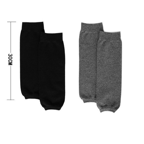 Autumn and winter leggings socks, same style for men and women, combed cotton warm and cold-proof knee pads, calf and knee wool socks for women