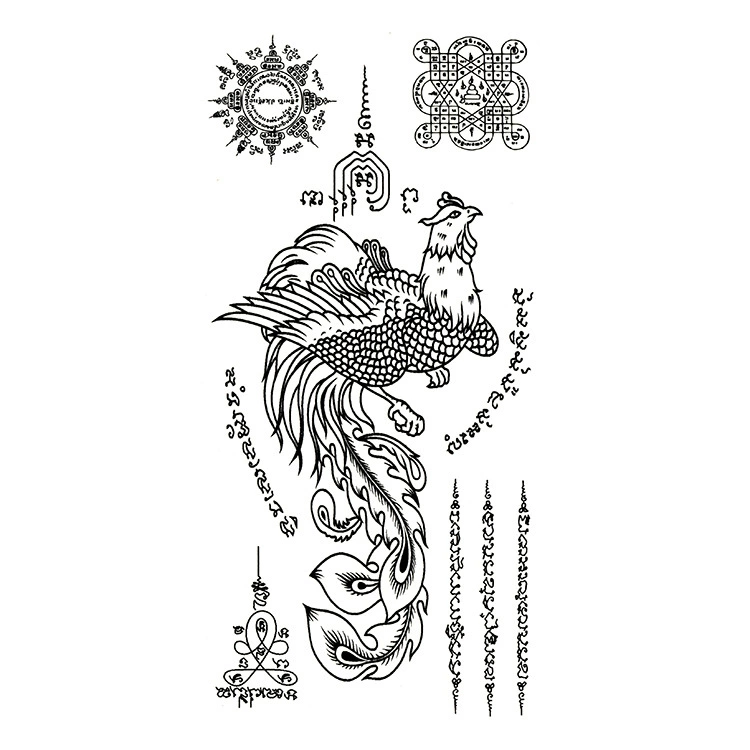 Tattoo stickers, Thailand
