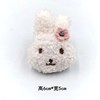 Plush cartoon cute brooch, hair accessory, decorations, Korean style, DIY decoration