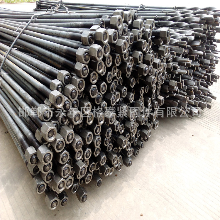 厂家供应专业制作麻花锚杆 左旋锚杆 右旋锚杆 砂浆锚杆