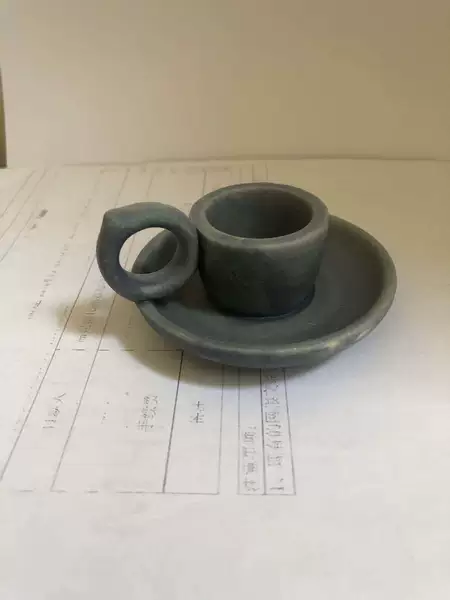 [碟型烛台2款粗蓝]