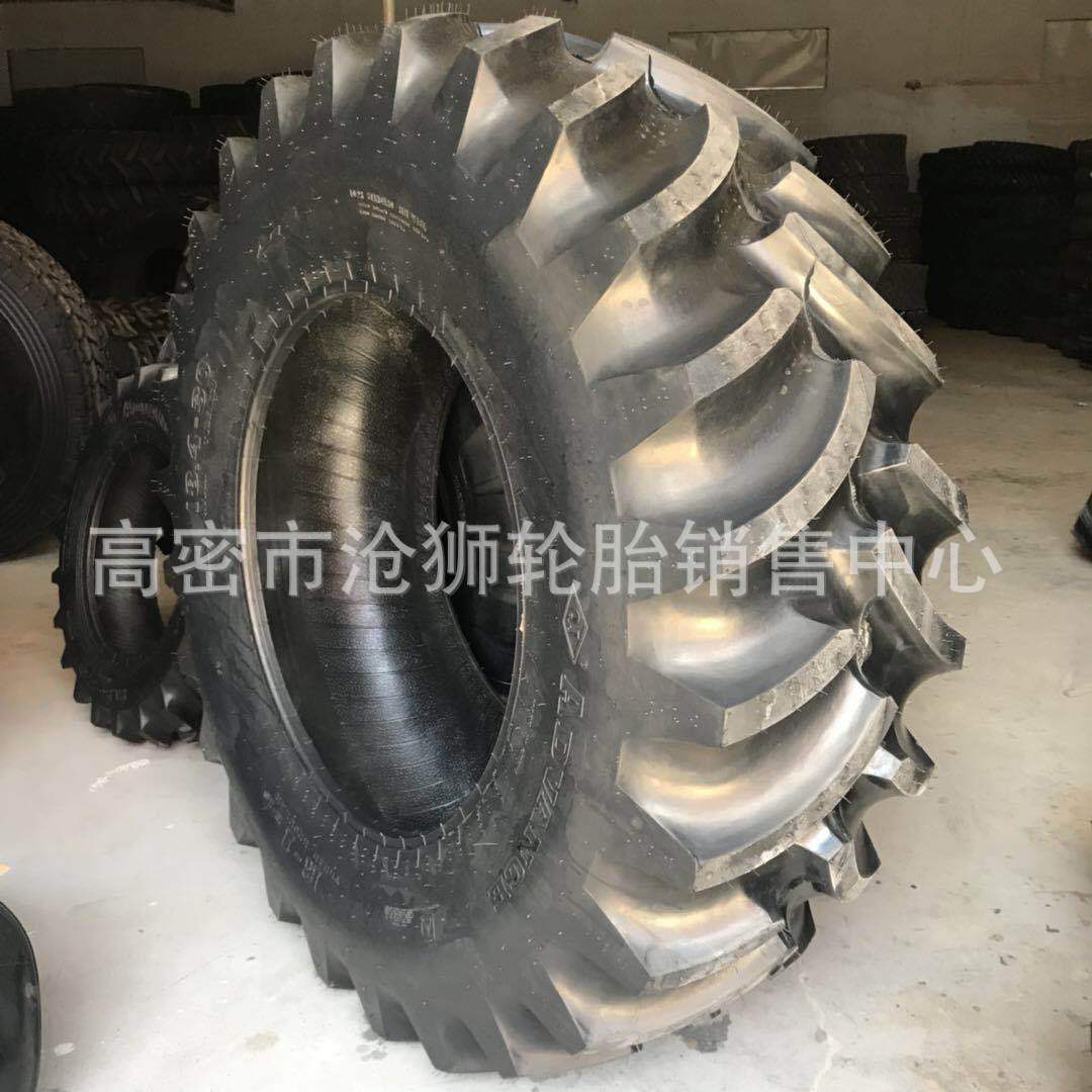 拖拉机轮胎18.4-24农用人字轮胎R-1耐磨18.4-30联合收割机轮胎