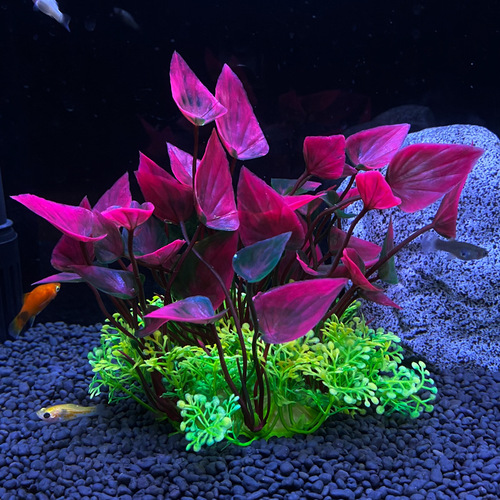 Aquarium Supplies Fish Tank Decoration Artificial Plants Fake Sea Grass Plastic Plants Manufacturer Wholesale