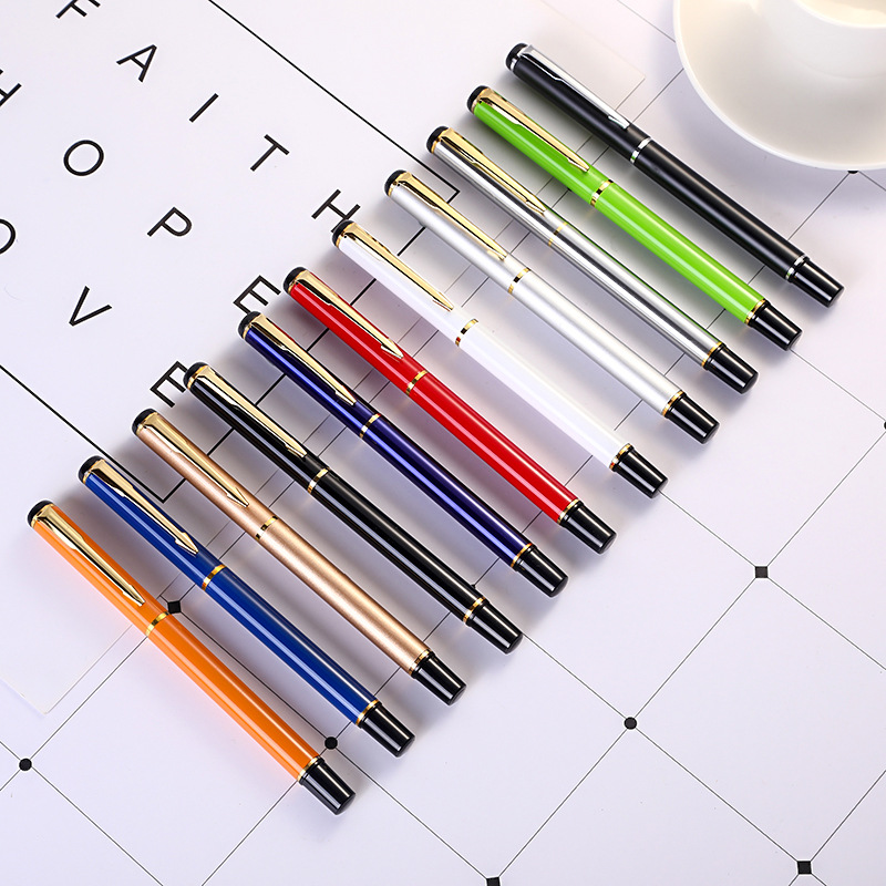 Creative801 Gift Signature Pen Multi-color Metal Gel Pen Business Office Orb Water Pen Stationery