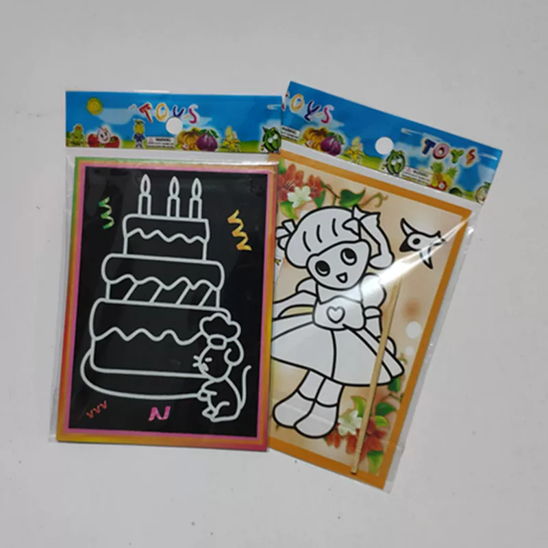 Мелочь маленькая картина scratch рисунок бумага, оптовая