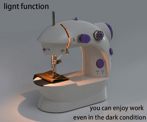 Factory Foreign Trade 202 Household Sewing Machine Electric Desktop Mini Sewing Thick Material Machine Automatic Portable Fabric Clothes Cart