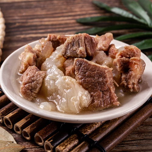Wholesale Knuckle Beef and Beef Tendon Canned Food 510g Beef Knuckle Beef Canned Food Convenient Instant Meat Preserved Food
