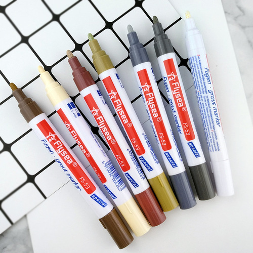 Cross-border best-selling tile repair pen, wall repair pen, tile seam beauty pen, bathroom floor tile gap removal pen