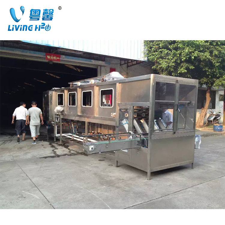 全套5加仑桶装纯净水生产线设备全自动18.9L水灌装机液体灌装机