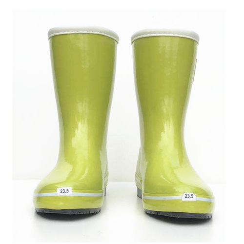 Lightweight Rain Boots Rubber Mid-Calf Stylish Water Shoes Women Soft Spring Summer Autumn Winter Adult Flat Absorbent Sweatproof Lining