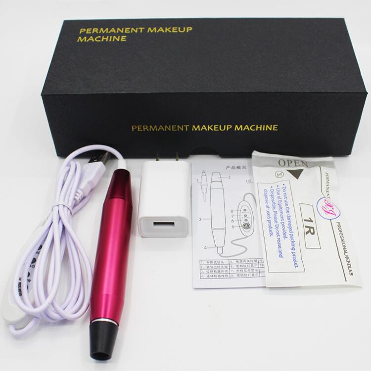 Máquina de tatuaje de cejas máquina de tatuaje completo pulido todo en uno instrumento de importación eléctrica microcristalina pluma tatuaje máquina Xiamen sueño aguja fabricante