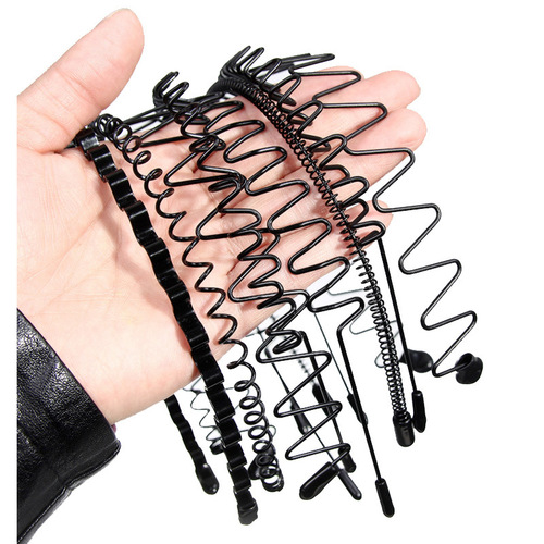 Men's hairbands, trendy men's back hair invisible pressure headbands, hair cave bundles, hair wash, face sports, hairbands, hairpins, hairpins for women