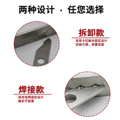 Manufacturer direct delivery thick stainless steel fixed wall-mounted triangle shelf bracket divider corner support shelf hardware