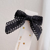 Hairgrip with bow, hairpins, hair accessory, Japanese and Korean, simple and elegant design
