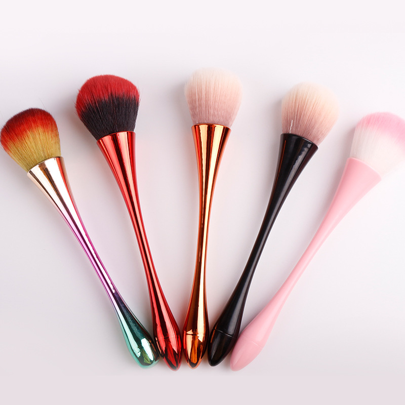 Polvo de uñas transfronterizo cepillo de polvo pequeña cintura cepillo de maquillaje Internet celebridad cepillo de uñas cepillo de polvo cepillo de rubor cepillo Suelto image 6