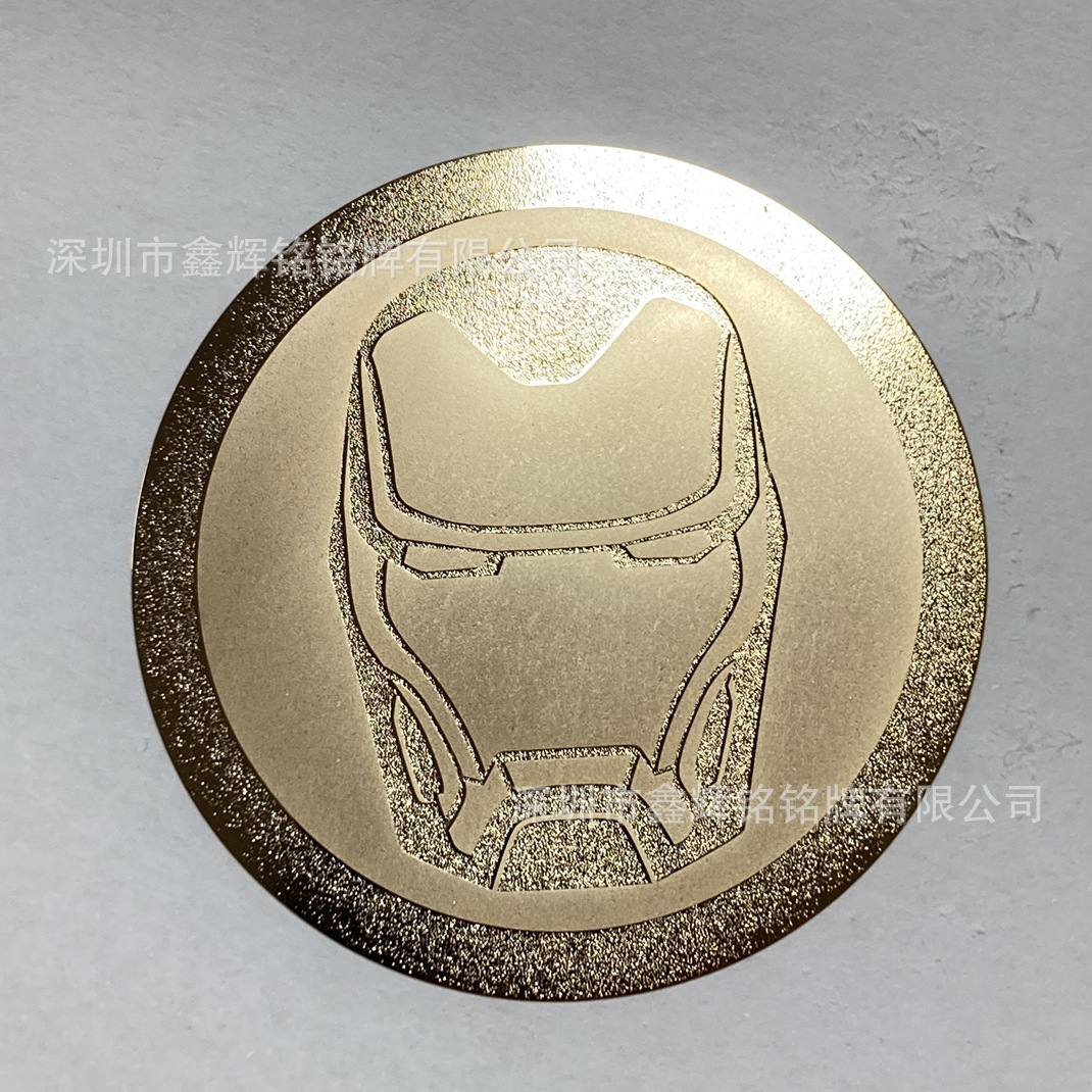 承接 亚克力制品配件金属铭牌 分体字贴纸 图案LOGO标
