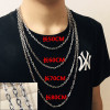 Necklace stainless steel, accessory hip-hop style, sweater, European style, does not fade