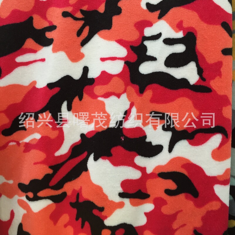 Printed Velvet Cotton Knitted Fabric Fashion Set Geometric Figure Factory Direct Price Offer