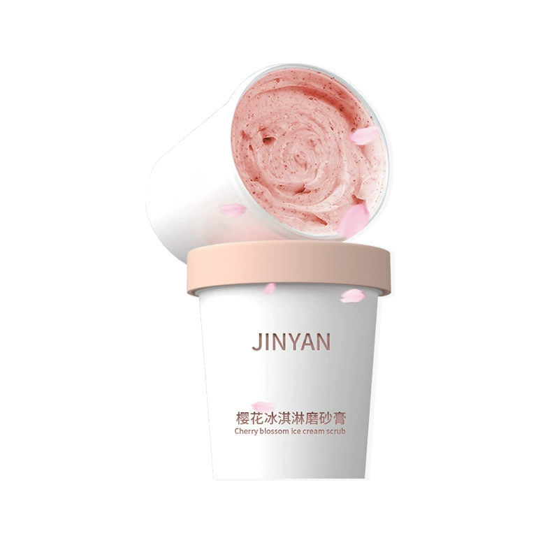 Exfoliating nutritious cosmetic scrub full body, shrinks pores