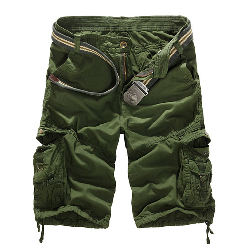 Taobao AliExpress Loose Casual Camouflage Work Shorts Men Plus Size Multi Pocket