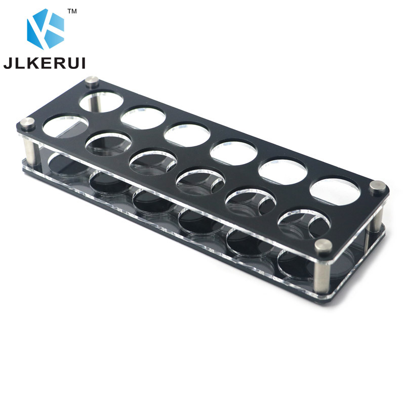 Sostenedor de taza de acrílico marco redondo bar KTV espíritus Marco de vidrio de la bala Copa redonda titular de copa de vino 6 agujeros/12 agujeros