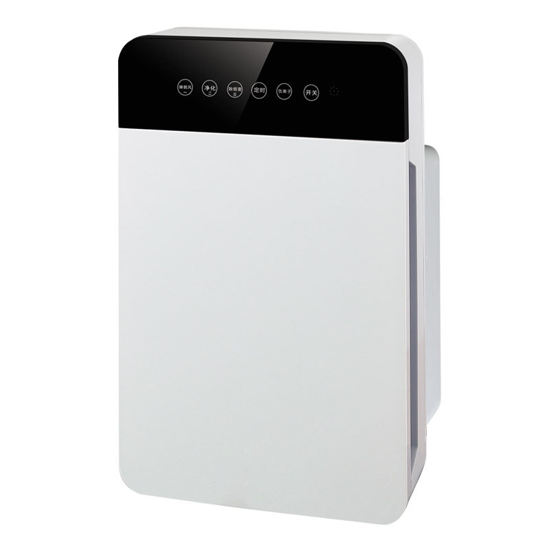 Purificador de aire anión hogar interior inteligente eliminación de formaldehído humo aire fresco purificador de comercio exterior regalo
