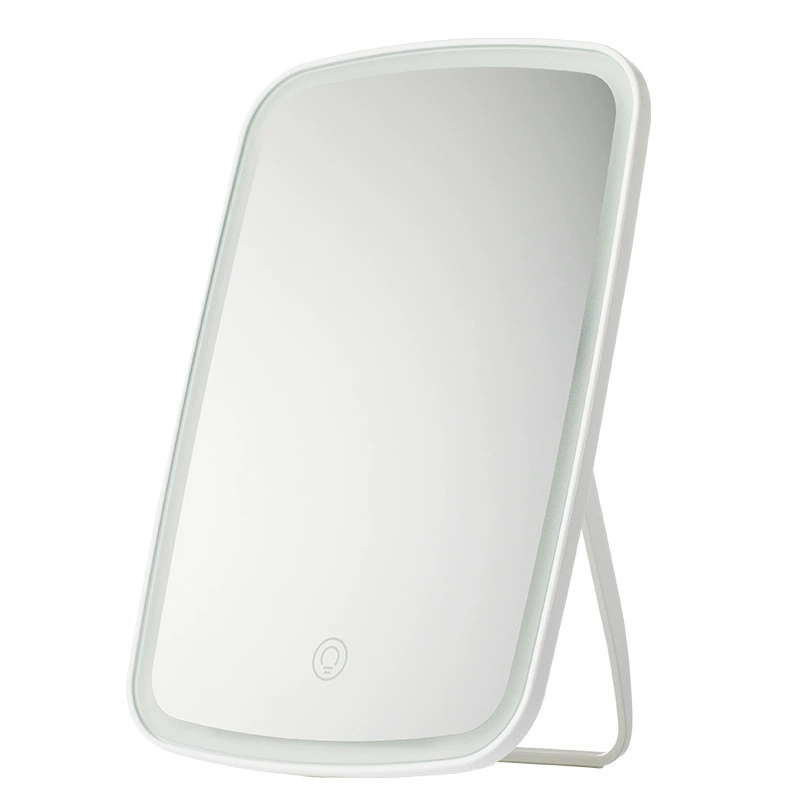 LED Folding Makeup Mirror, 9.5-inch, 3-Mode Fill Light, Foldable Table & Handheld